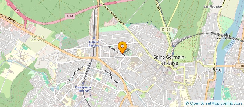 localisation de l'entreprise MONSIEUR GILLES CARON à SAINT-GERMAIN-EN-LAYE