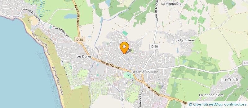 localisation de l'entreprise MONSIEUR GILLES CARRIER à BREM-SUR-MER