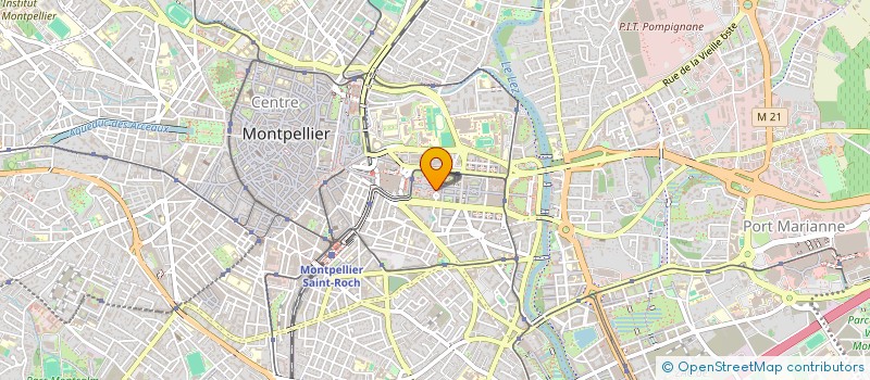 localisation de l'entreprise MONSIEUR GILLES CARRON  MONTPELLIER