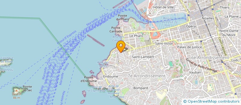 localisation de l'entreprise MONSIEUR GILLES CASTAGNO  MARSEILLE