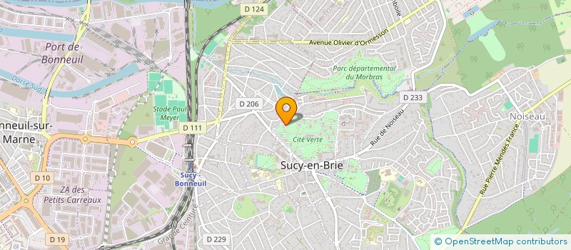 localisation de l'entreprise MONSIEUR GILLES CASTEL  SUCY-EN-BRIE