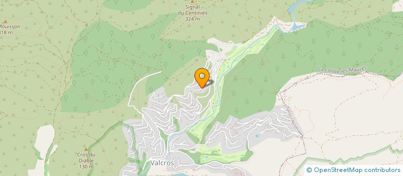 localisation de l'entreprise MONSIEUR GILLES CATELET  LA LONDE-LES-MAURES