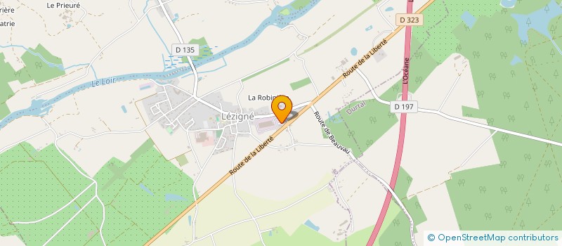 localisation de l'entreprise MONSIEUR GILLES CATILLON  HUILLE-LEZIGNE