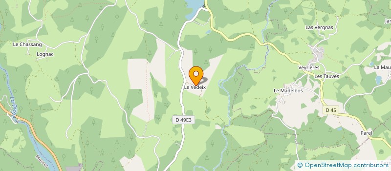 localisation de l'entreprise MONSIEUR GILLES CAUX  SAINT-EXUPERY-LES-ROCHES