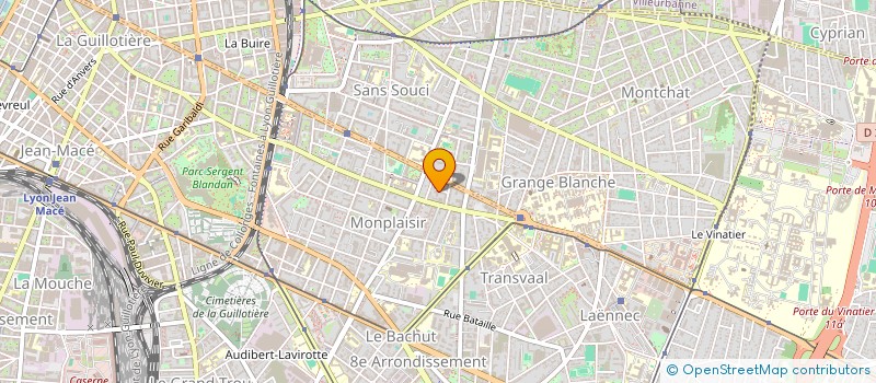 localisation de l'entreprise MONSIEUR GILLES CAVAILLES  LYON