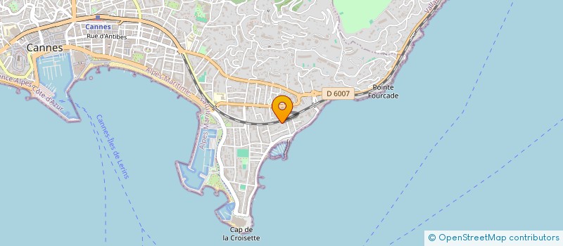 localisation de l'entreprise MONSIEUR GILLES CERNA à CANNES