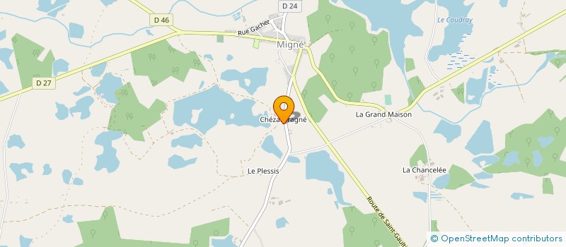 localisation de l'entreprise MONSIEUR GILLES CHAILLOUX à LE PONT-CHRETIEN-CHABENET