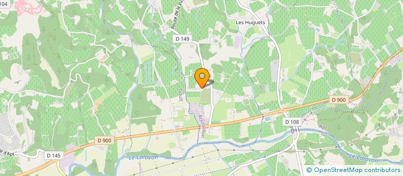 localisation de l'entreprise MONSIEUR GILLES CHAIX à ROUSSILLON