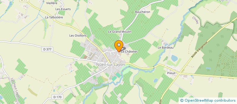 localisation de l'entreprise MONSIEUR GILLES CHALOPIN à LYS-HAUT-LAYON