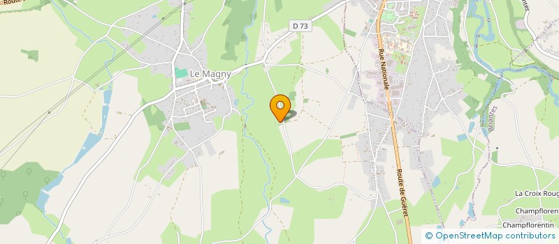 localisation de l'entreprise MONSIEUR GILLES CHAMPEAU à LE MAGNY