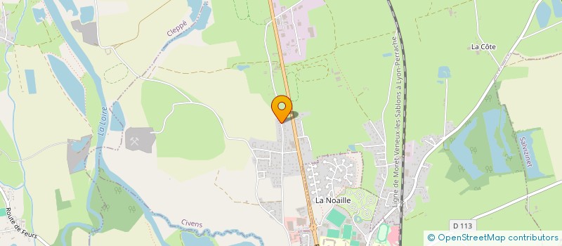 localisation de l'entreprise MONSIEUR GILLES CHANAL à CIVENS