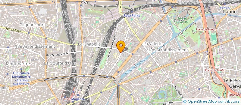 localisation de l'entreprise MONSIEUR GILLES CHANDELIER  PARIS