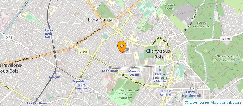 localisation de l'entreprise MONSIEUR GILLES CHAOUAT à LIVRY-GARGAN