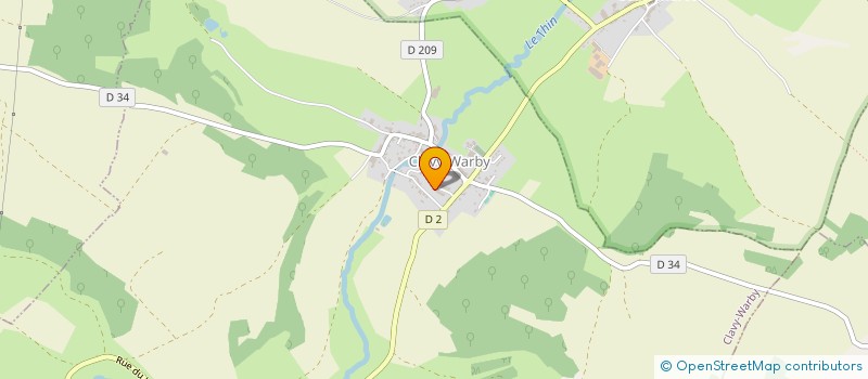 localisation de l'entreprise MONSIEUR GILLES CHAPAU  CLAVY-WARBY