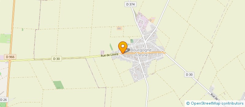 localisation de l'entreprise MONSIEUR GILLES CHAPRON à BOURGOGNE-FRESNE