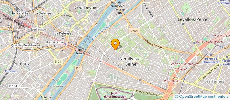 localisation de l'entreprise MONSIEUR GILLES CHARONNAT à NEUILLY-SUR-SEINE