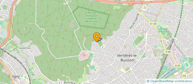 localisation de l'entreprise MONSIEUR GILLES CHARRIER à VERRIERES-LE-BUISSON