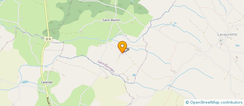 localisation de l'entreprise MONSIEUR GILLES CHARRIERE  SAINT-GEORGES