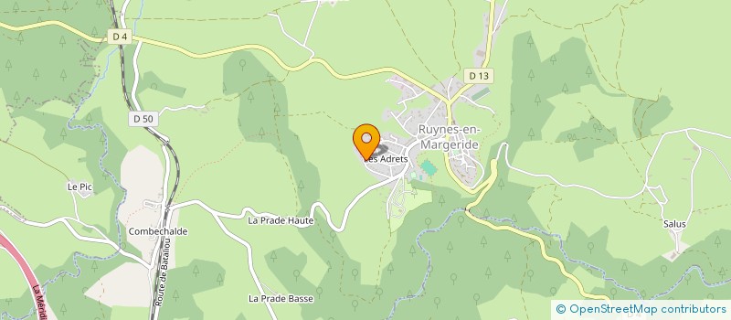 localisation de l'entreprise MONSIEUR GILLES CHASSANG à LORCIERES