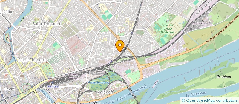 localisation de l'entreprise MONSIEUR GILLES CHATEIGNER à NANTES