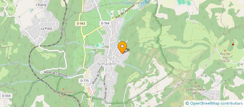 localisation de l'entreprise MONSIEUR GILLES CHATRAS  NOHANENT