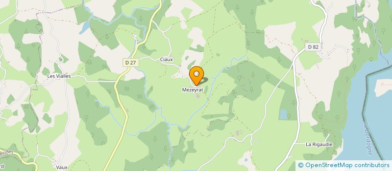 localisation de l'entreprise MONSIEUR GILLES CHEIX  SARROUX - SAINT JULIEN