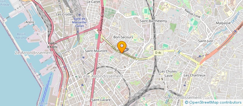 localisation de l'entreprise MONSIEUR GILLES CHEMOUNI à MARSEILLE