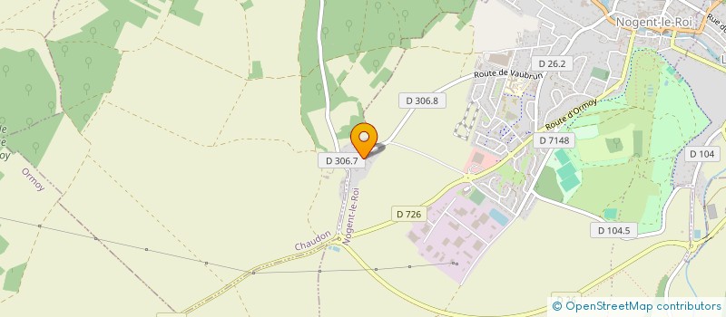 localisation de l'entreprise MONSIEUR GILLES CHERDLE à NOGENT-LE-ROI
