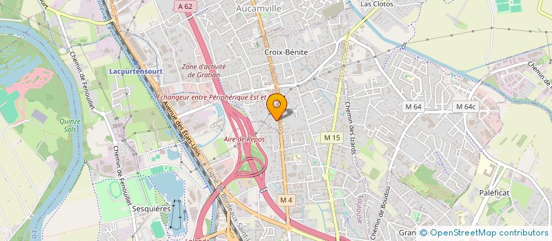localisation de l'entreprise MONSIEUR GILLES CHEVARIN à AUCAMVILLE