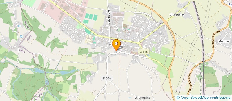 localisation de l'entreprise MONSIEUR GILLES CHEYROUX à HEYRIEUX