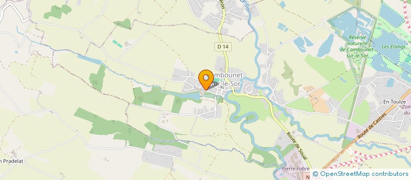 localisation de l'entreprise MONSIEUR GILLES CHIENG  CAMBOUNET-SUR-LE-SOR