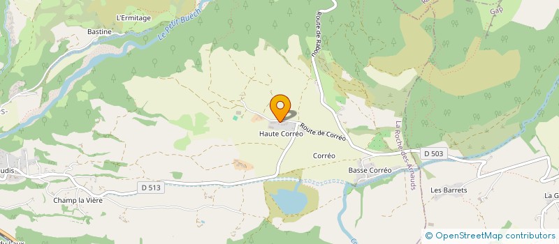 localisation de l'entreprise MONSIEUR GILLES CIRONE à LA ROCHE DES ARNAUDS