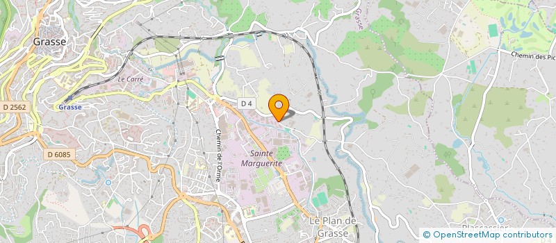 localisation de l'entreprise MONSIEUR GILLES CLAUSSE  GRASSE