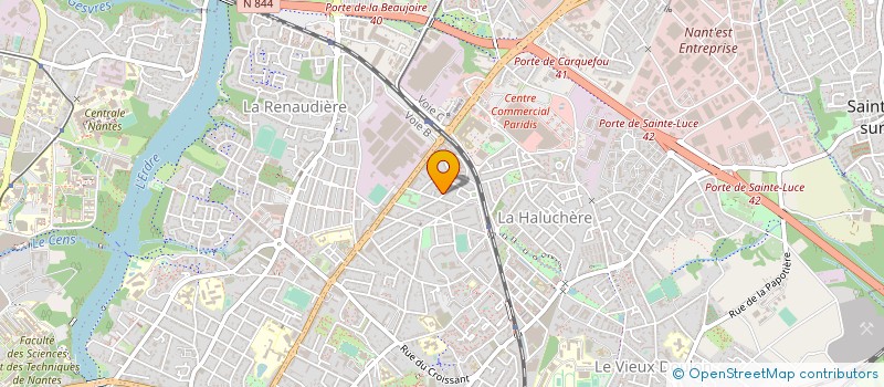 localisation de l'entreprise MONSIEUR GILLES CLAUSTRE à NANTES