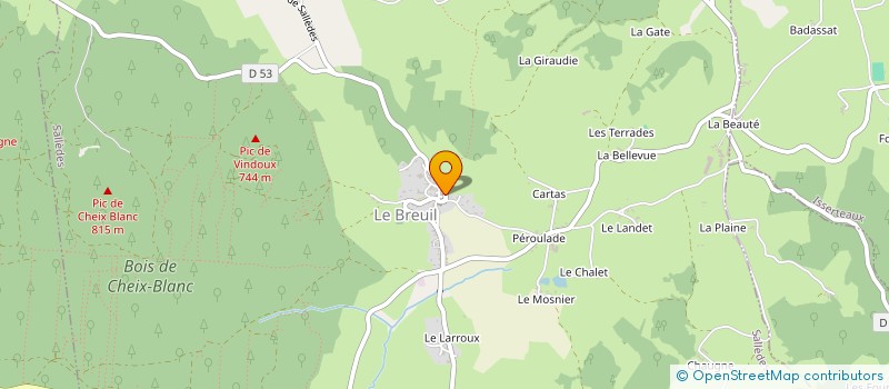 localisation de l'entreprise MONSIEUR GILLES CLERMONT  PIGNOLS