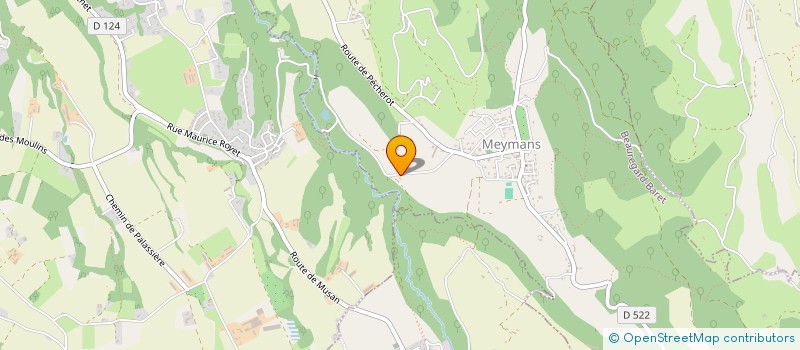 localisation de l'entreprise MONSIEUR GILLES CLUZE  BEAUREGARD-BARET