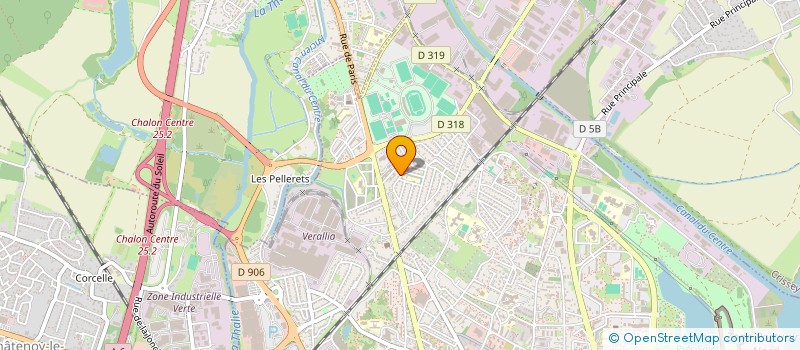 localisation de l'entreprise MONSIEUR GILLES COGNARD à CHALON-SUR-SAONE
