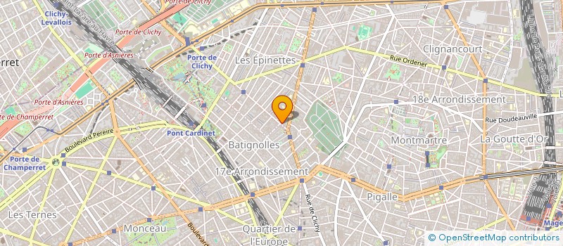 localisation de l'entreprise MONSIEUR GILLES COHEN  PARIS