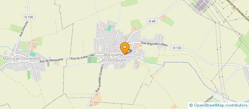 localisation de l'entreprise MONSIEUR GILLES COLEAU  WAVRECHAIN-SOUS-FAULX