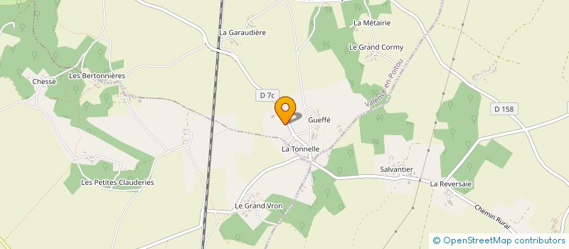 localisation de l'entreprise MONSIEUR GILLES COLIN à VALENCE-EN-POITOU