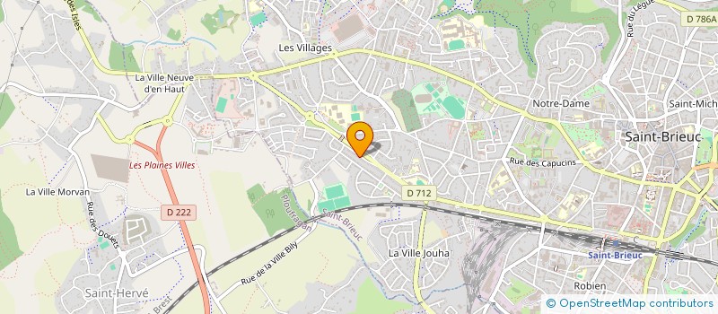 localisation de l'entreprise MONSIEUR GILLES COLLARD à SAINT-BRIEUC