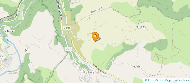 localisation de l'entreprise MONSIEUR GILLES COLLIN  PALHERS