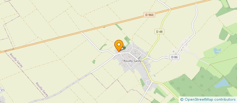 localisation de l'entreprise MONSIEUR GILLES COLSON à ROUILLY-SACEY