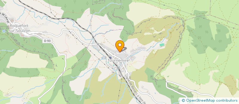 localisation de l'entreprise MONSIEUR GILLES COMBES  TOURNEMIRE