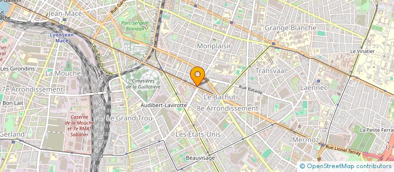 localisation de l'entreprise MONSIEUR GILLES COMMARMOND à LYON