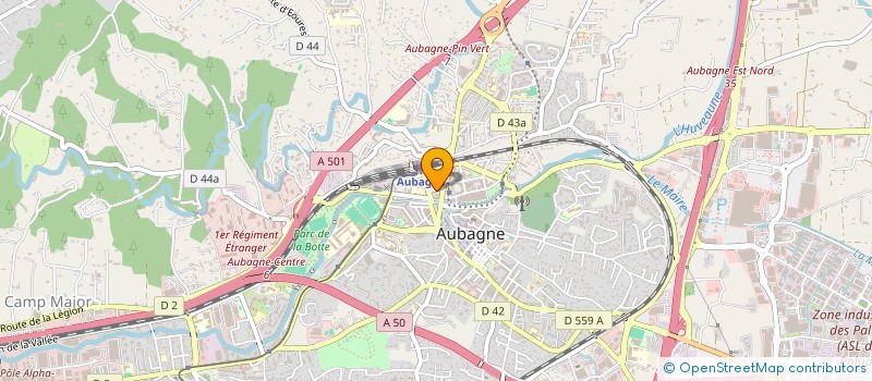 localisation de l'entreprise MONSIEUR GILLES COMOGLIO à AUBAGNE