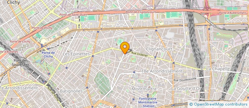 localisation de l'entreprise MONSIEUR GILLES CONDE  PARIS