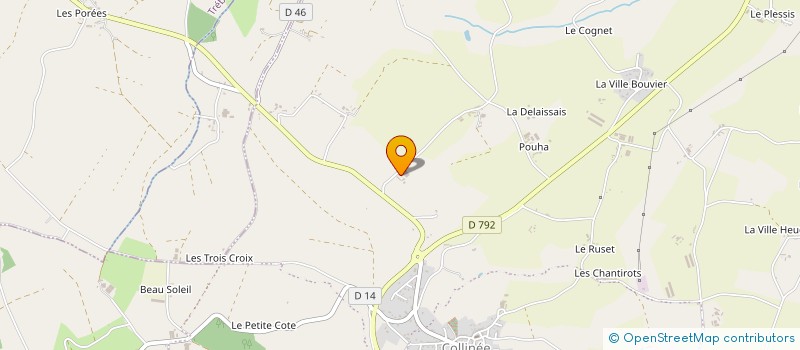 localisation de l'entreprise MONSIEUR GILLES COQUIO à LE MENE