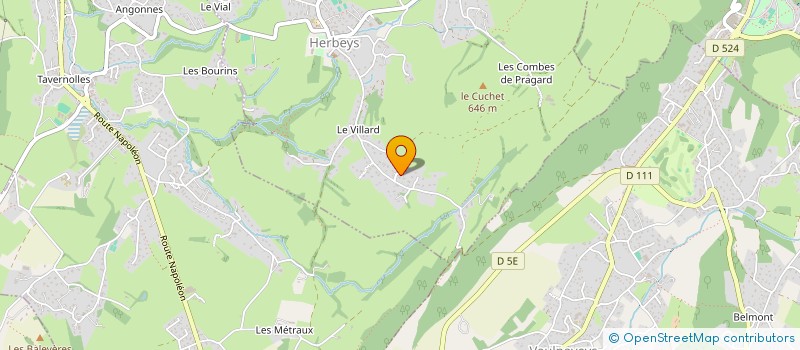 localisation de l'entreprise MONSIEUR GILLES CORJON à HERBEYS