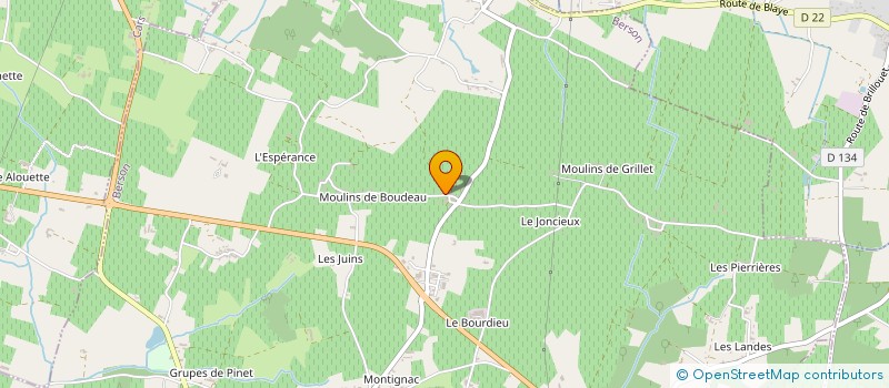 localisation de l'entreprise MONSIEUR GILLES CORNEAUD à BERSON